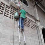 instalação e recarga de gás